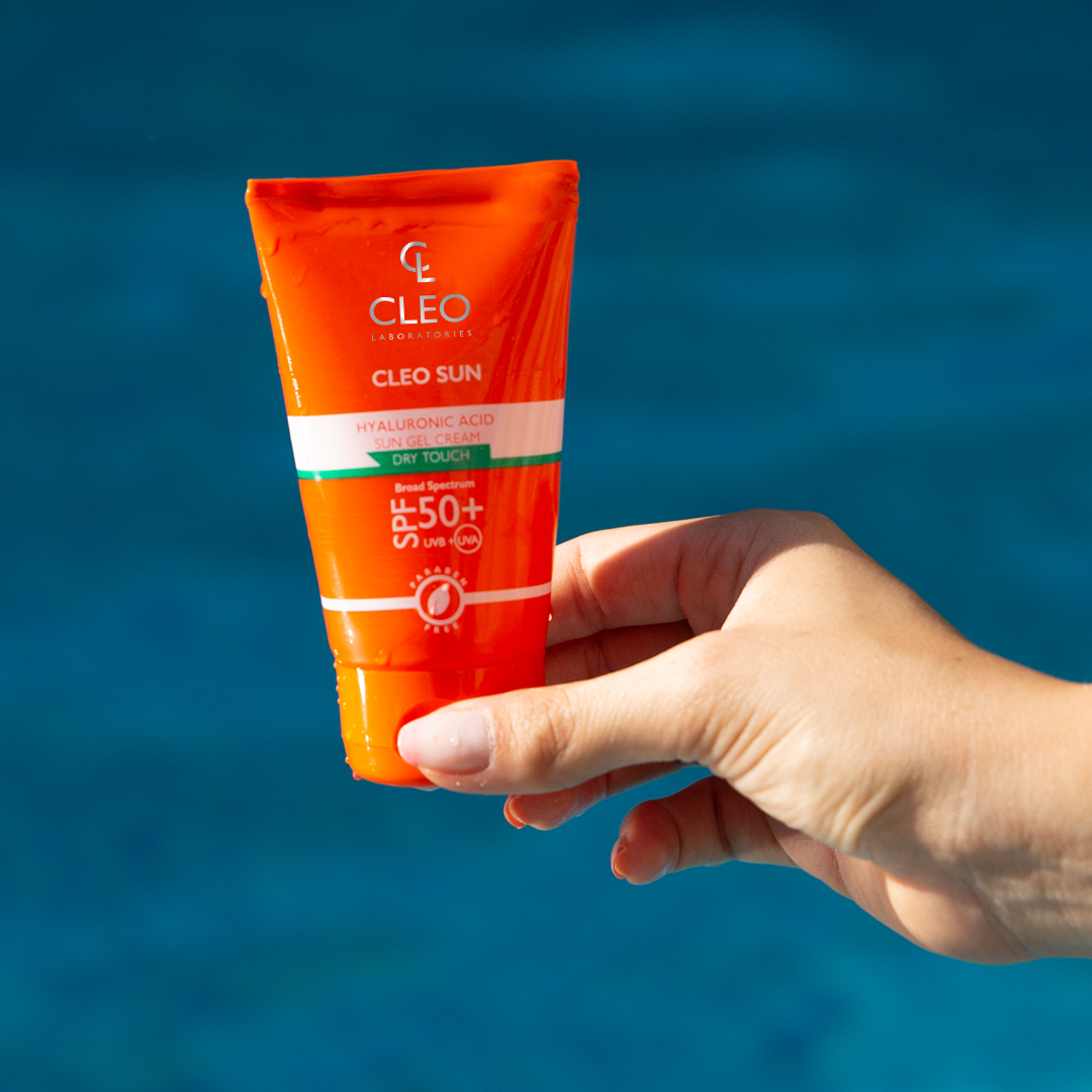 Cleo Hyaluronic Acid Sun Gel Cream SPF50+ Kayanek