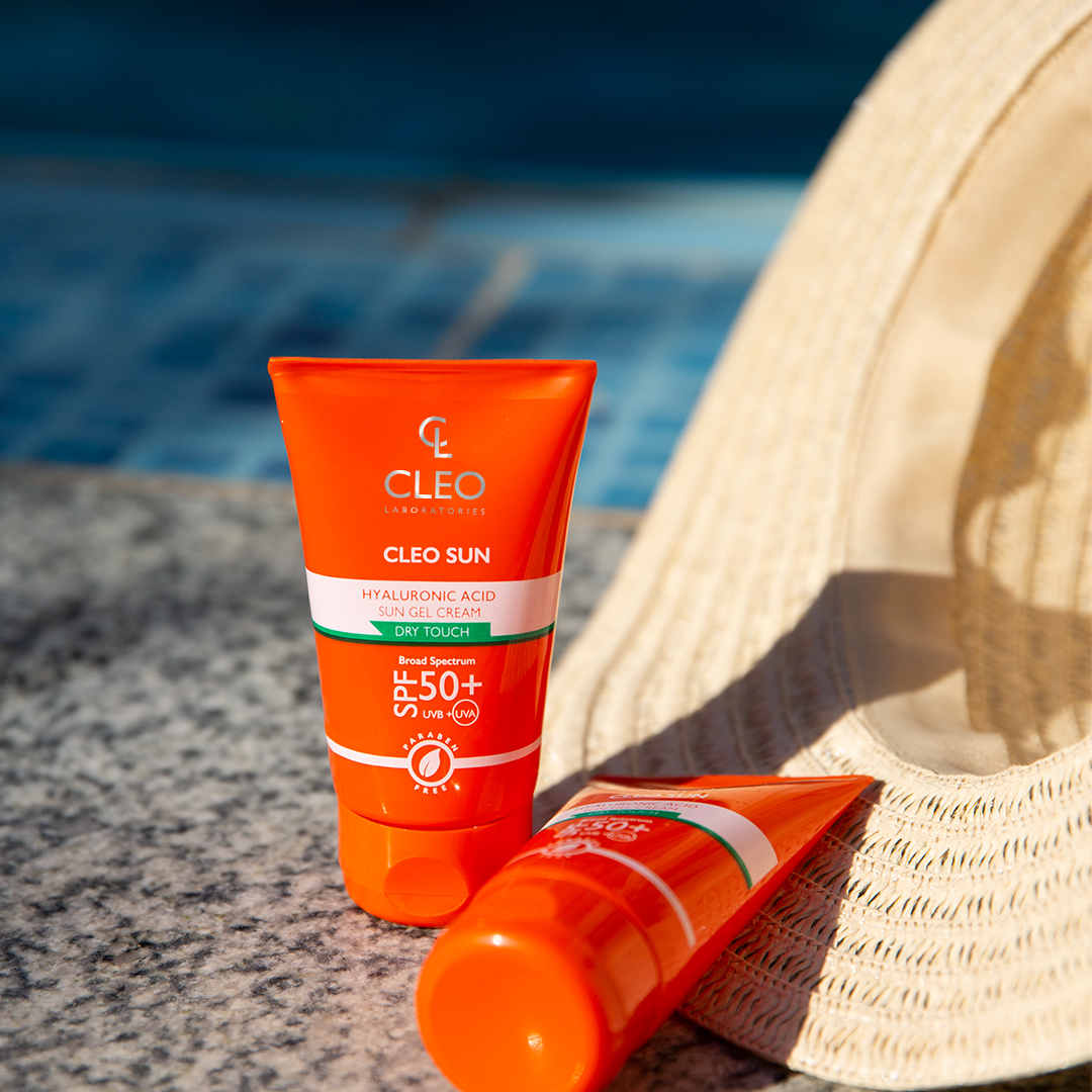 Cleo Hyaluronic Acid Sun Gel Cream SPF50+ Kayanek